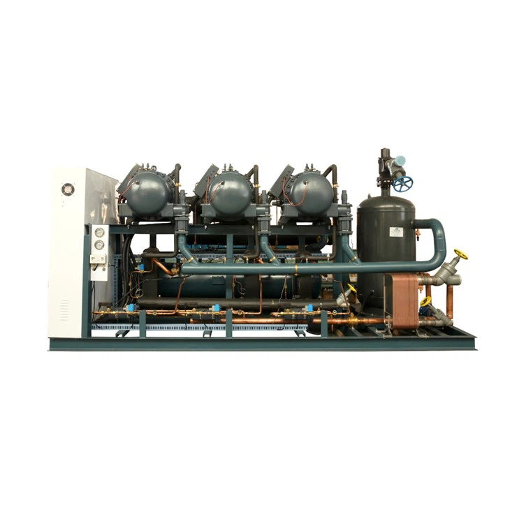 Three Screw Compressor Condensing Unit | Industrial High-Capacity Refrigeration System